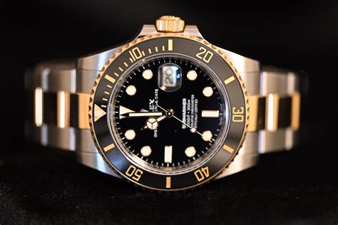 rolex submariner guld stål|rolex submariner klocka.